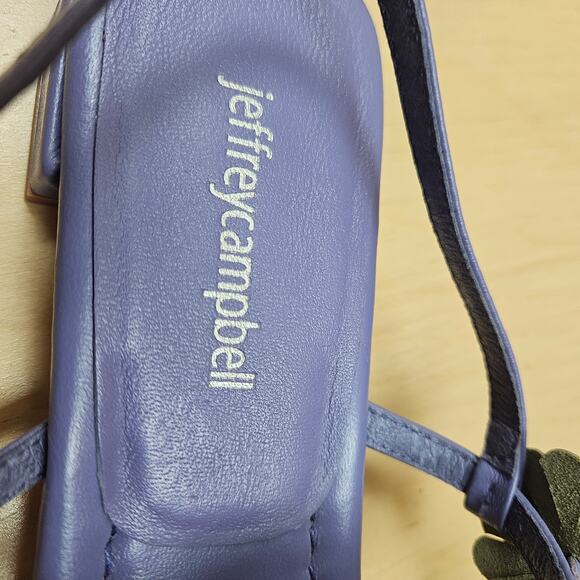 DIANTHUS by Jeffrey Campbell slingback thong sandal Floral detail - Picture 8 of 8